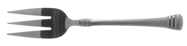 Tribute (Stainless) Medium Solid Cold Meat Serving Fork