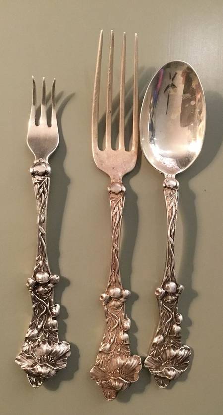 Poppy (Sterling, 1908) Five O'Clock Teaspoon