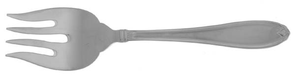 Barrington (Stainless) Medium Solid Cold Meat Serving Fork