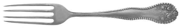 Lancaster Rose (Sterling) Fork