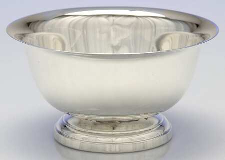 352 (Sterling, Hollowware) 6" Paul Revere Bowl by Poole Silver 