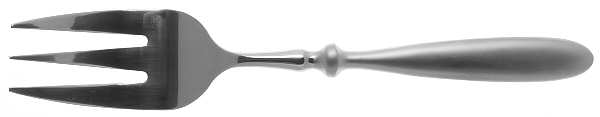 Melissa (Stainless) Medium Solid Cold Meat Serving Fork