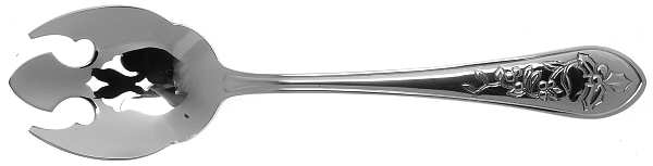 Winterberry (Stainless) Pierced Tablespoon (Serving Spoon)