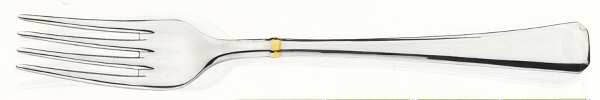 Leonardo (Stainless, Gold Accent) Fork
