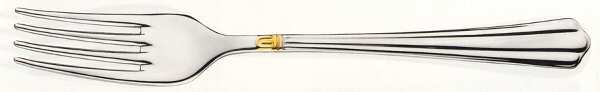 Bernini (Stainless, Gold Accent) Fork
