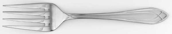 Arcadia Frost (Stainless) Large Solid Cold Meat Serving Fork