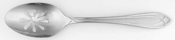 Arcadia Frost (Stainless) Pierced Tablespoon (Serving Spoon)