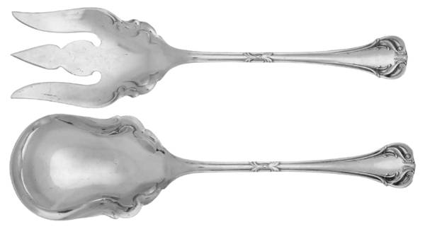 Nupical (Sterling) (2 Pc) Solid Salad Set