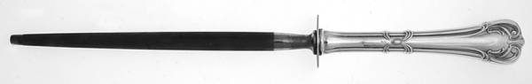 Nupical (Sterling) Large Roast Steel Rod Knife Sharpener