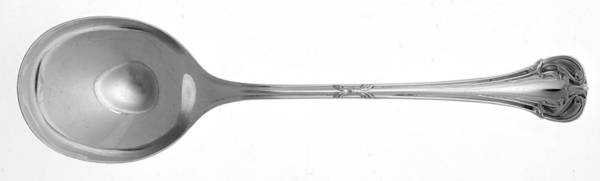 Nupical (Sterling) Round Bowl Soup Spoon (Gumbo)