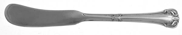Nupical (Sterling) Flat Handle Butter Spreader