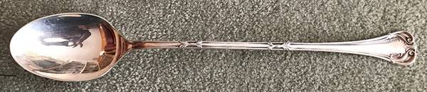 Nupical (Sterling) Large Solid Dressing Spoon