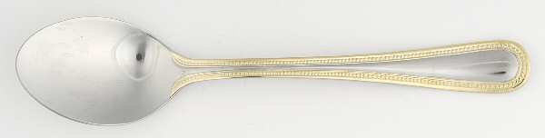 Gold Accent Pearl (Stainless) Teaspoon