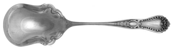 Emperatriz (Sterling) Solid Salad Serving Spoon