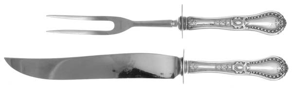 Emperatriz (Sterling) 2 Piece Small Carving Set W/ Sterling Guard