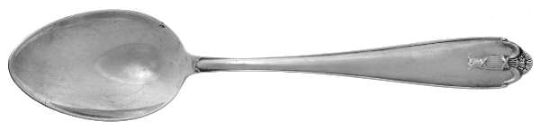 Lotus (Silverplate) Place/Oval Soup Spoon
