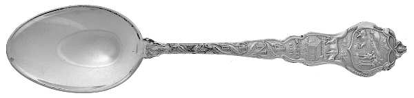 States &amp; Cities Souvenir Spoons(Silverplate) by Paye &amp; Baker Mfg Co