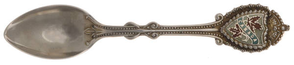 Canada Souvenir Spoons (Sterling) Canada Demitasse Spoon