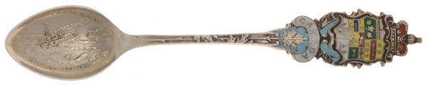 Canada Souvenir Spoons (Sterling) Canada Demitasse Spoon