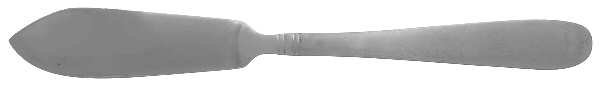 Satin Ariel (Stainless) Flat Handle Master Butter Knife