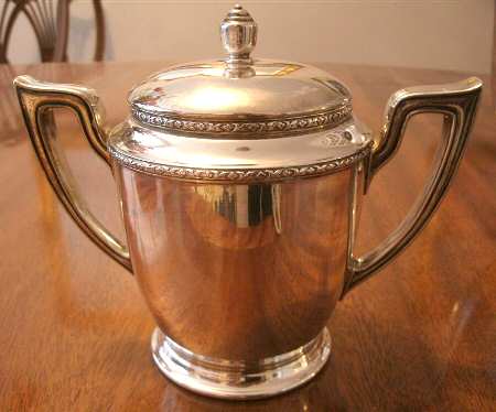 403 (Silverplate, Hollowware) Sugar Bowl & Lid by Pennsylvania Silverware