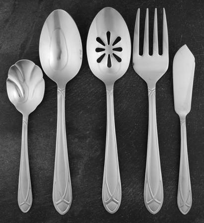 Mirage Frost (Stainless) 5 Piece Hostess Set