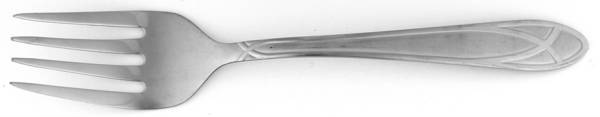 Mirage Frost (Stainless) Medium Solid Cold Meat Serving Fork