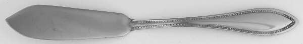 American Bead (Stainless) Flat Handle Master Butter Knife