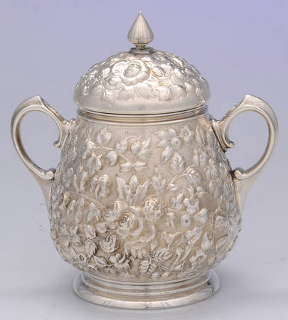 326 (Sterling, Hollowware) Sugar Bowl & Lid