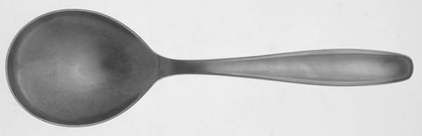Permanent (Stainless) Solid Serving Spoon