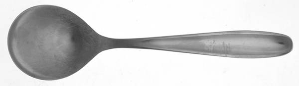 Permanent (Stainless) Round Bowl Soup Spoon (Gumbo)