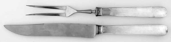Modigliani (Silverplate) Small Stainless Blade 2-Piece Steak Carving Set
