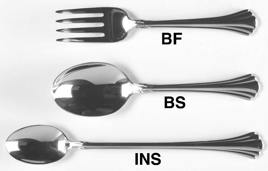 1800 (Stainless) 3-Piece Baby Set (BF, BS, INS)