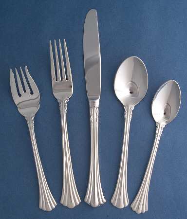 1800 (Stainless) 5 Piece Place Setting