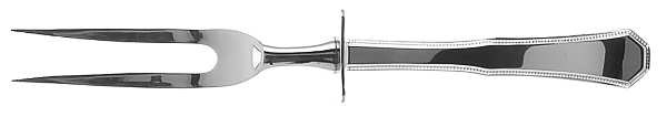 American Federal (Sterling, 1982) Small Steak Carving Fork with Stainless Prongs