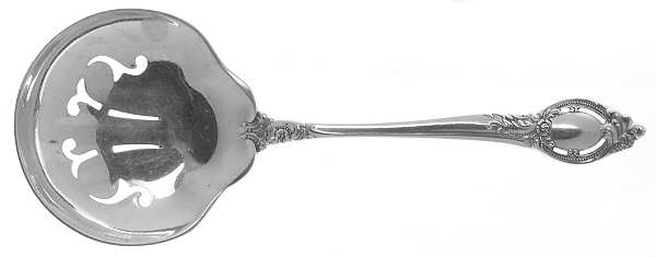 Cameo (Sterling, 1959) Solid Bon Bon Spoon with Pierced Bowl