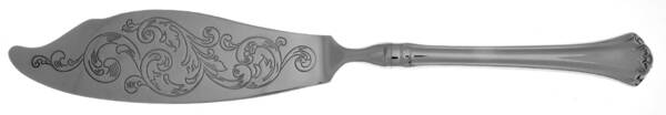 Country French (Stainless, 1984) Fish Serving Knife with Stainless Blade HC