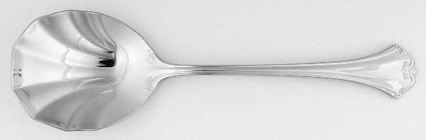 Country French (Stainless, 1984) Solid Shell Casserole Spoon