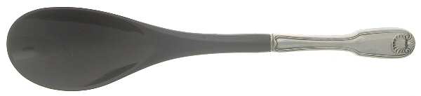 Colonial Shell (Stainless, 1961) Salad Serving Spoon with Plastic Bowl