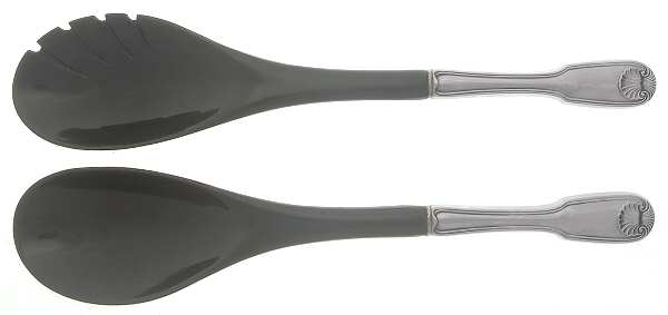 Colonial Shell (Stainless, 1961) Plastic Bowl 2-Piece Salad Set