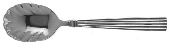 Crescendo (Stainless, Glossy) Sugar Shell Spoon