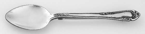 Dancing Flowers (Sterling, 1950) Lapel Pin