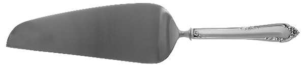 Dancing Flowers (Sterling, 1950) Pie & Cake Server with Stainless Blade