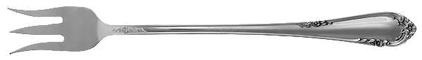 Dancing Flowers (Sterling, 1950) Cocktail/Seafood Fork