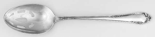 Dancing Flowers (Sterling, 1950) Pierced Tablespoon (Serving Spoon)