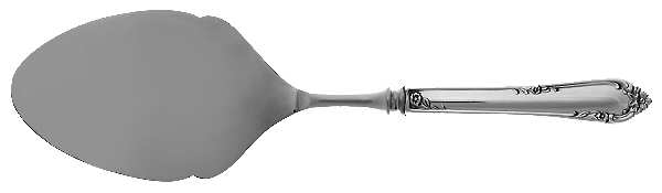 Dancing Flowers (Sterling, 1950) Pastry Server with Stainless Blade