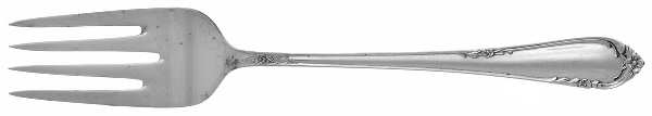 Dancing Flowers (Sterling, 1950) Individual Salad Fork