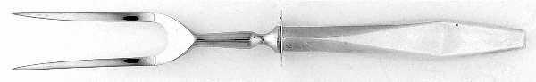 Diamond (Sterling, 1958) Large Stainless-Prong Roast Carving Fork