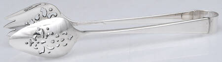 Dimension (Sterling, 1961) Ice Serving Tongs Small HC