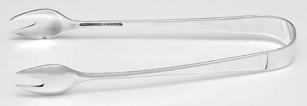 Dimension (Sterling, 1961) Sugar Tongs